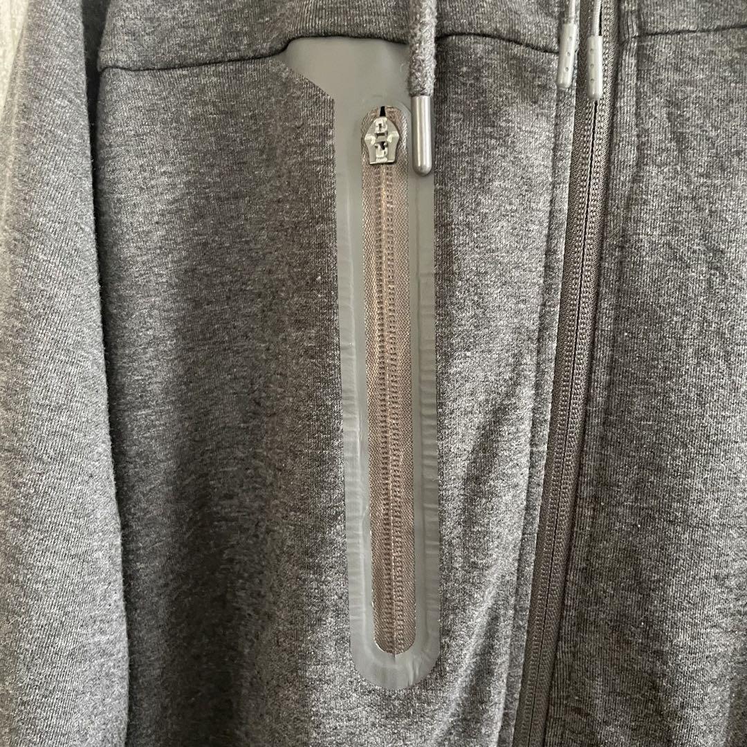 NIKE ナイキ 長袖ジップアップパーカー Sサイズ グレー