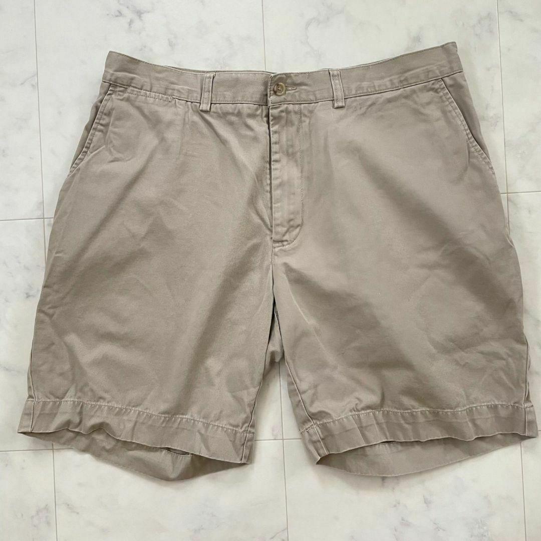 ポロラルフローレン メンズ ハーフパンツ 38サイズ ベージュ 無地