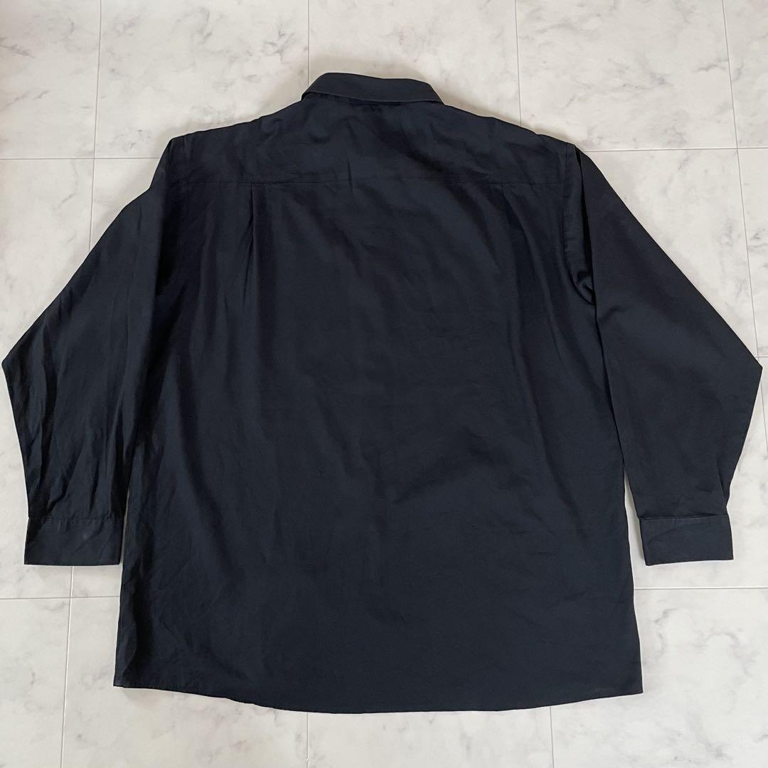 【美品】古着 CINTAS 長袖ワークシャツ XLサイズ ブラック