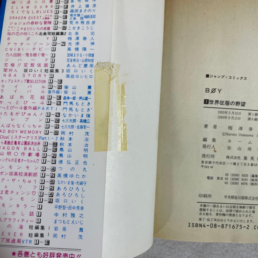 【初版本多数】 BOY 1-24巻 ＋HARELUYA 梅澤春人（画像 10/11）