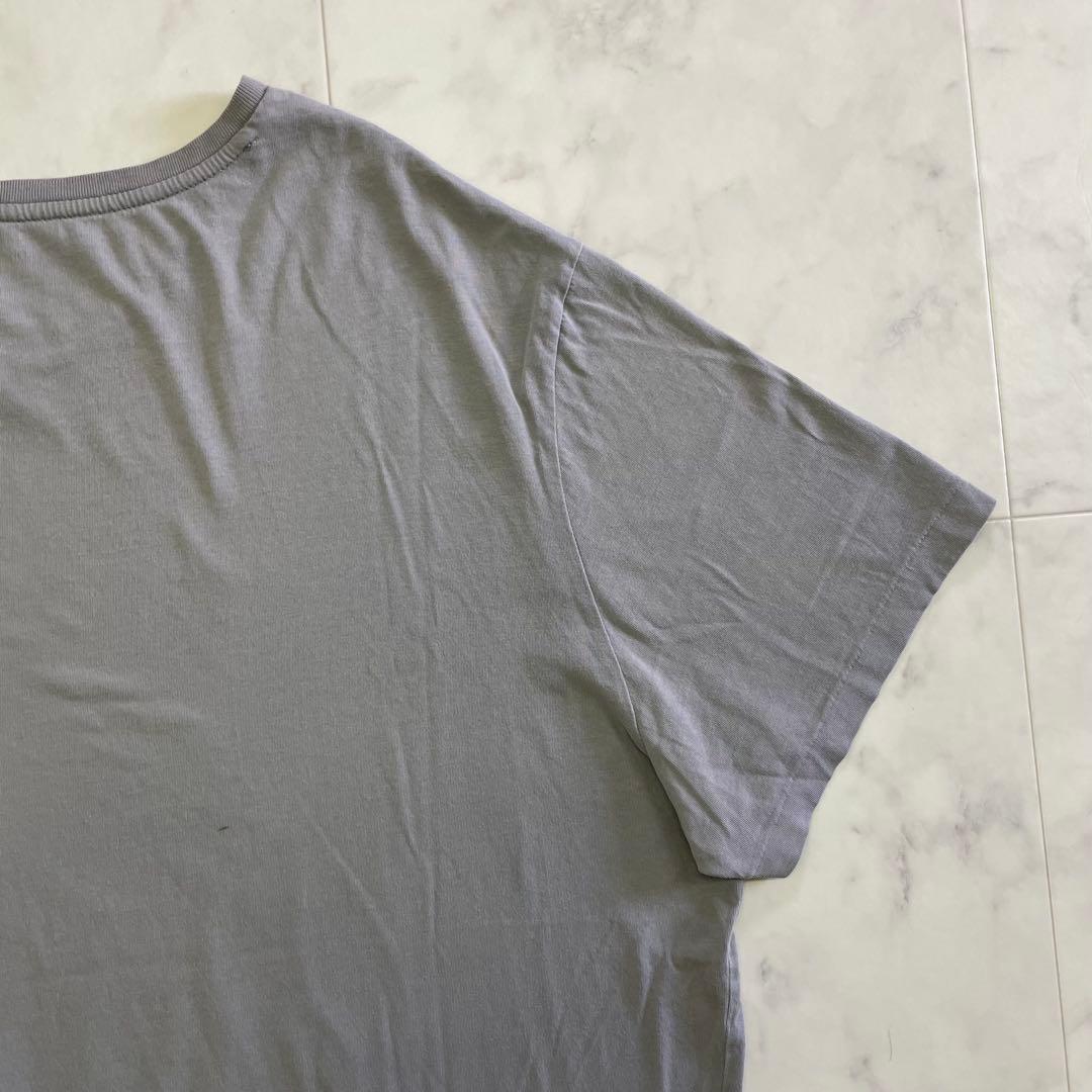 古着 POLO RALPH LAUREN 半袖VネックTシャツ グレー XXL（画像 11/14）