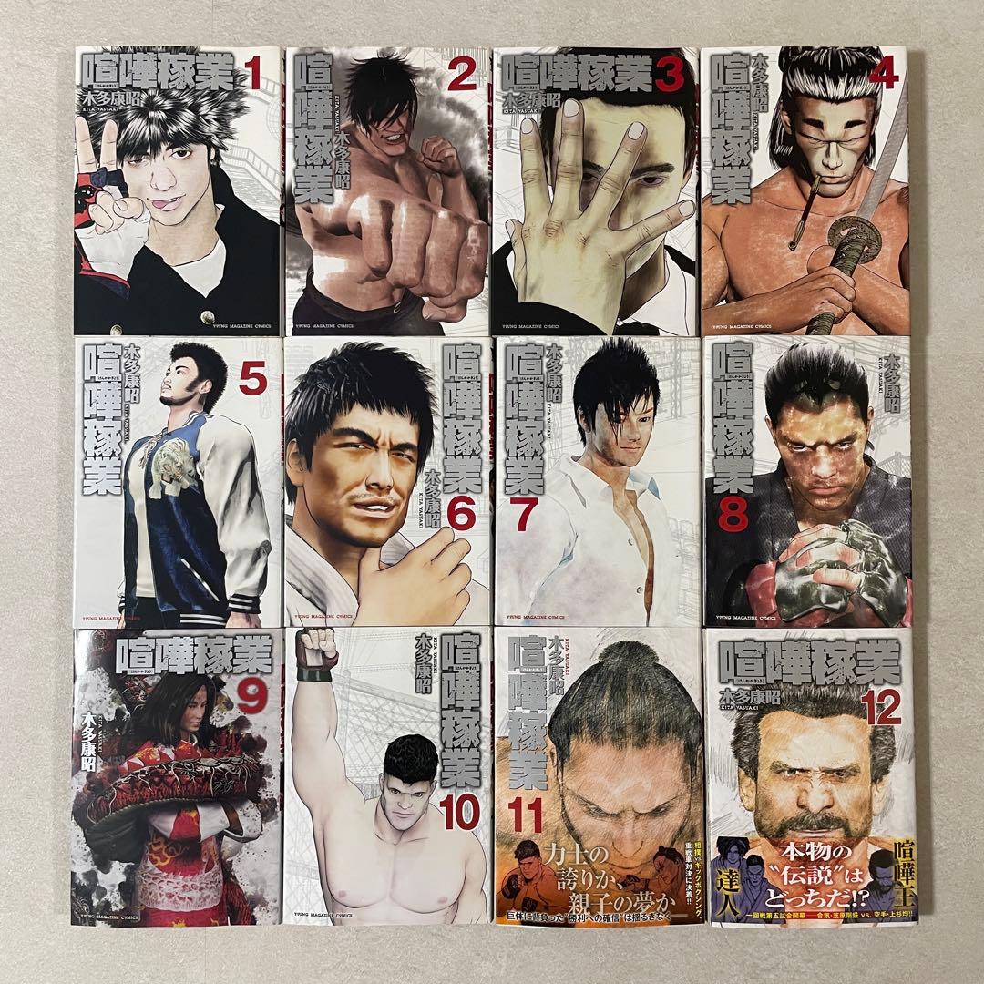 【特価！在庫処分】喧嘩稼業 1-12巻セット 木多康昭（画像 2/7）