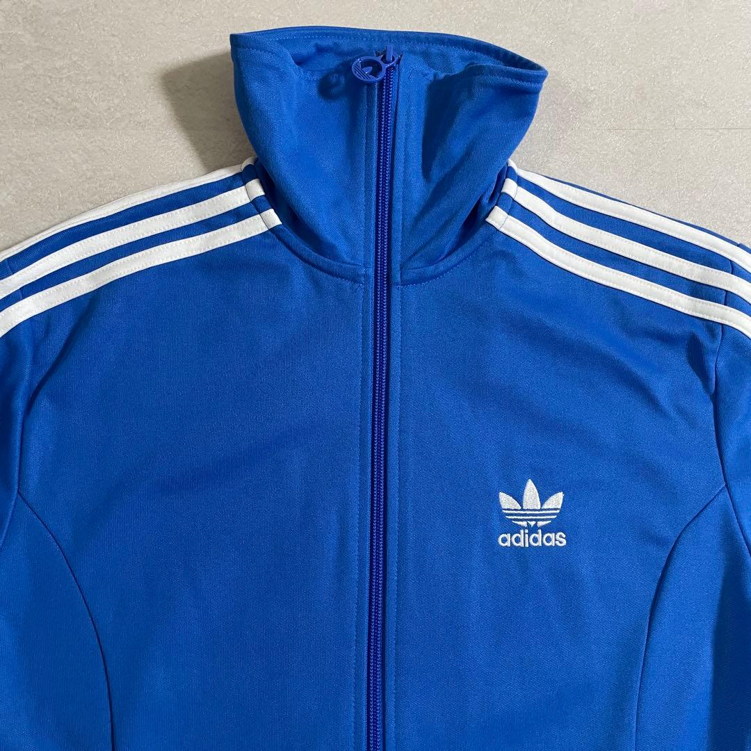 【美品】adidas Originals トラックジャケット サイズ95 青色（画像 7/14）