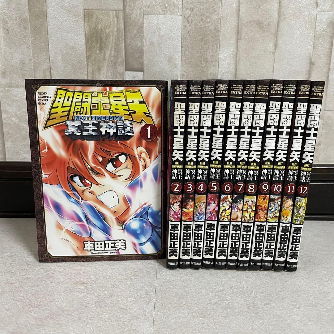 【特価】聖闘士星矢 NEXT DIMENSION 冥王神話 1-12巻セット（画像 1/13）