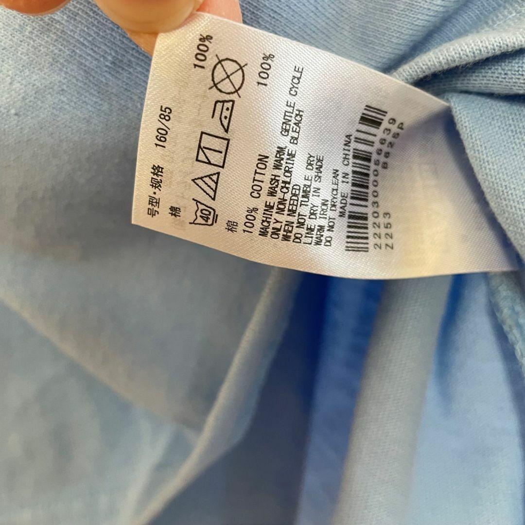 【新品未使用】earth アース レディース 半袖 Tシャツ Fサイズ 水色