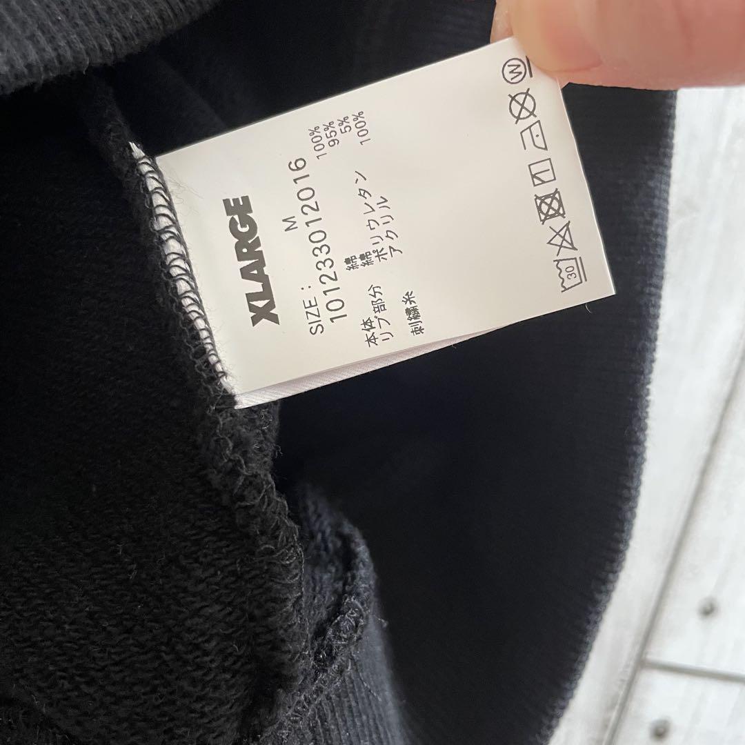 【ほぼ未使用品】XLARGE エクストララージロゴ クルーネックスウェット M