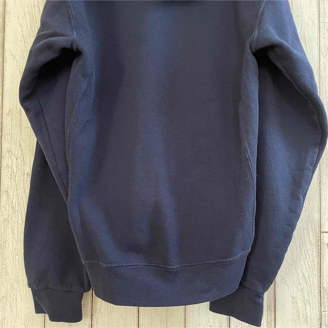 【美品】RUSSELL ラッセル メンズ 長袖パーカー Mサイズ ネイビー
