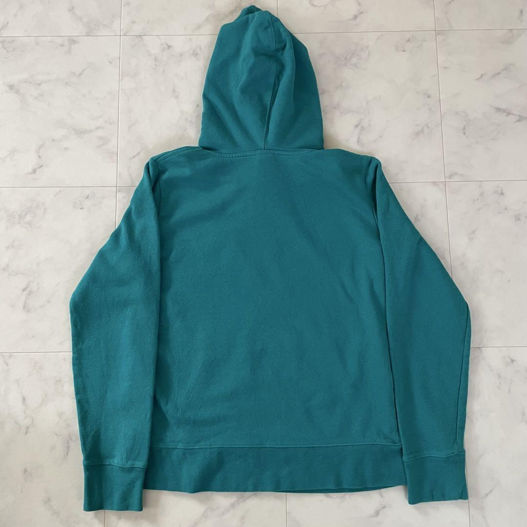 【美品】THE NORTH FACE 長袖パーカー Mサイズ ターコイズブルー
