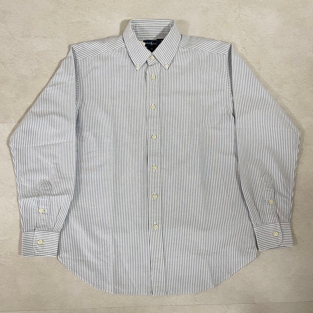 【新品未使用タグ付】POLO RALPH LAUREN 長袖シャツ ストライプ（画像 3/9）
