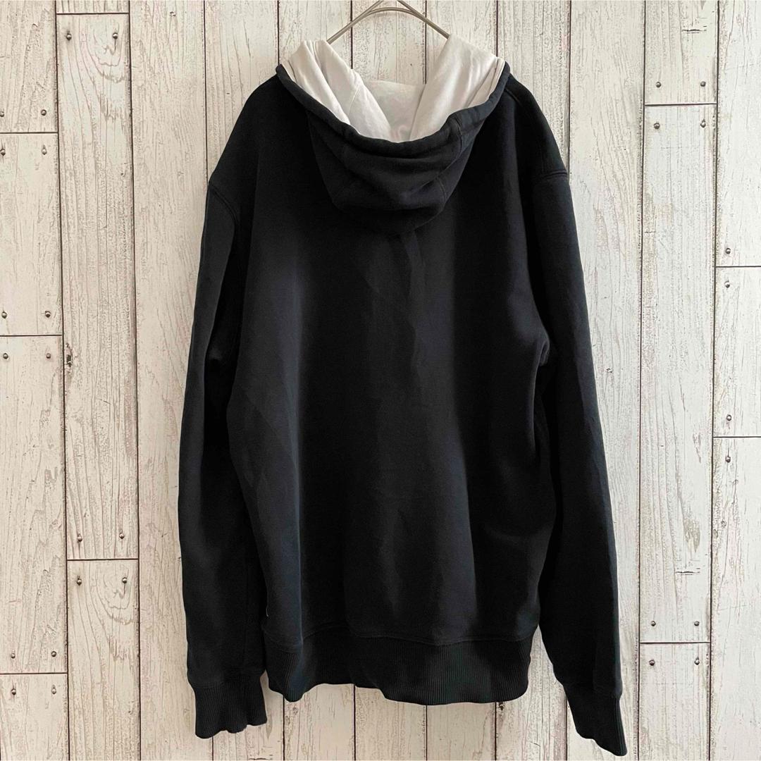 【美品】PUMA プーマ メンズ 長袖パーカー Sサイズ ブラック