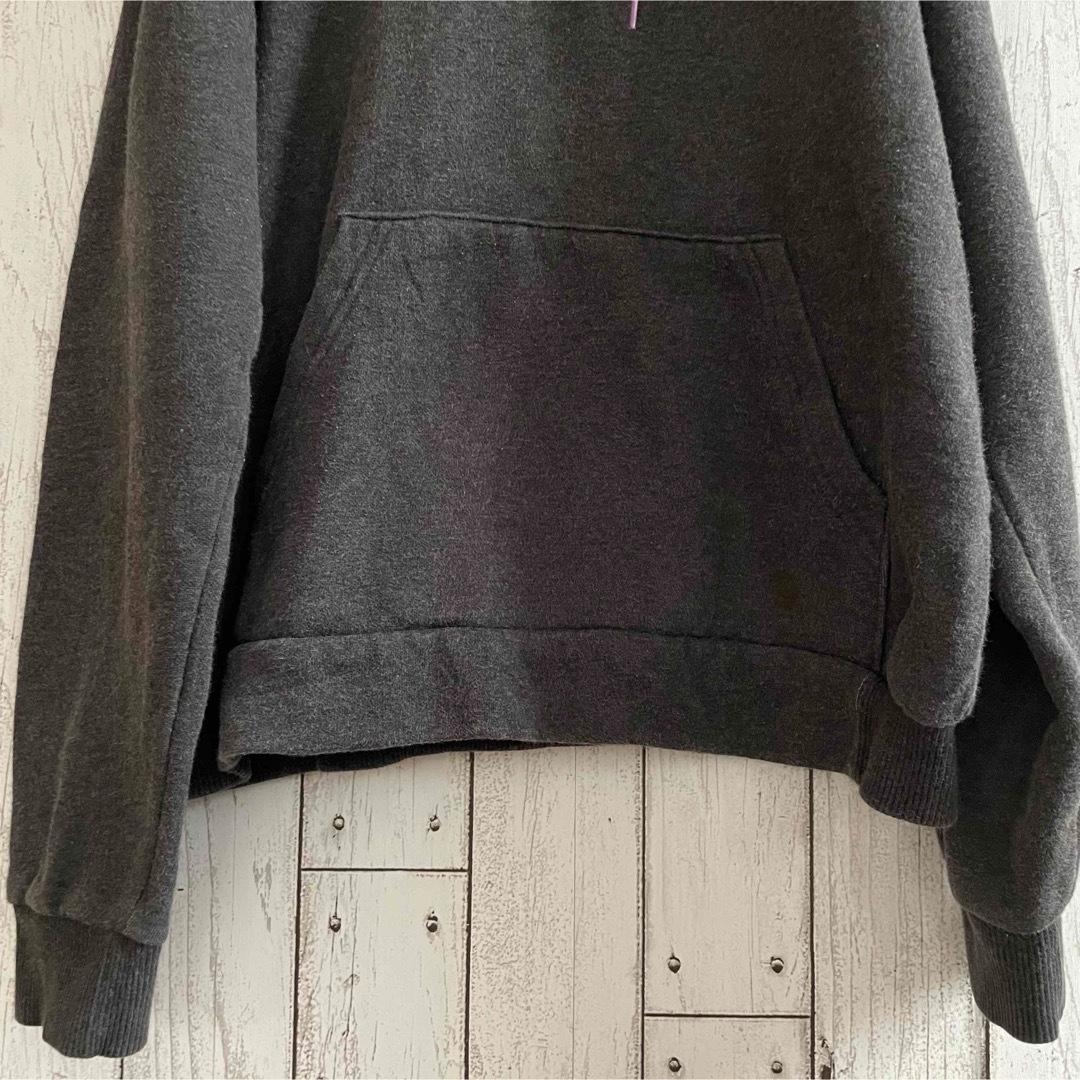 PUMA プーマ メンズ 長袖パーカー Sサイズ グレー ショート丈