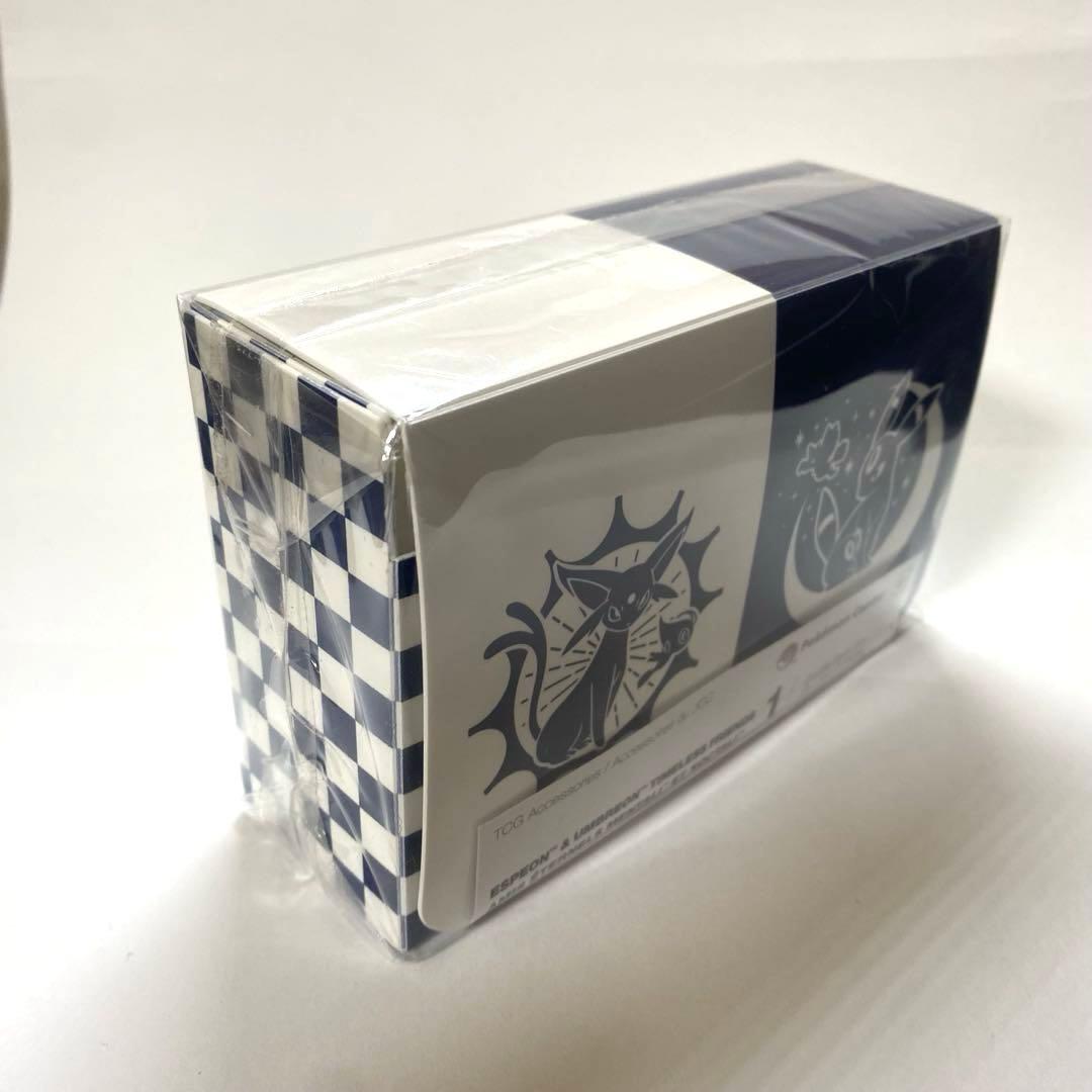 【新品未開封】海外ポケモンセンター限定 ダブルデッキケース エーフィ＆ブラッキー（画像 6/8）