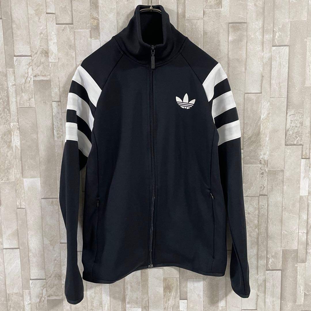 【美品】adidas Originals トラックジャケット サイズ90 黒色（画像 2/14）