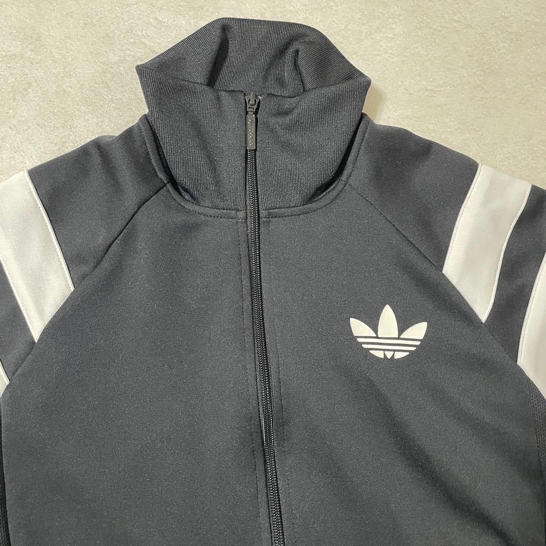 【美品】adidas Originals トラックジャケット サイズ90 黒色（画像 7/14）