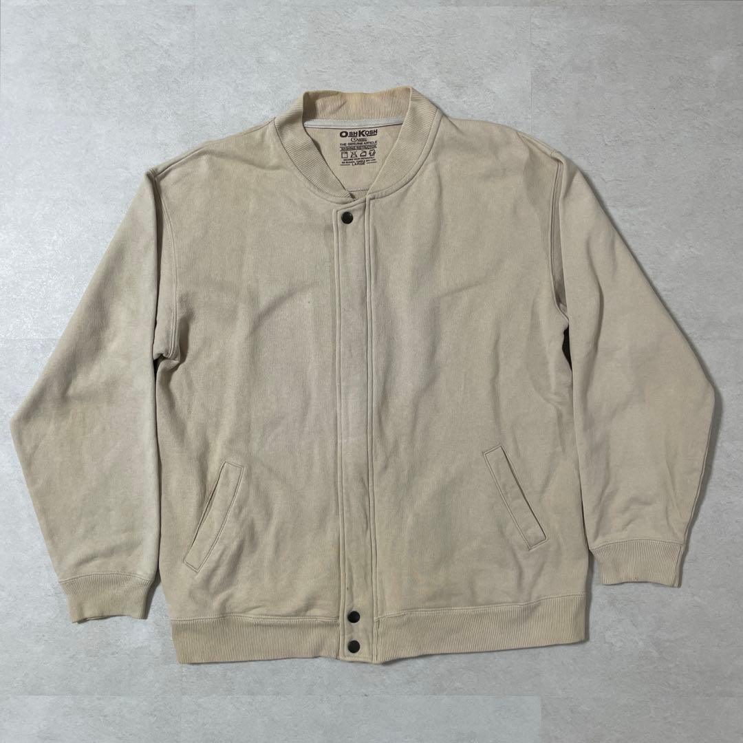 古着 OshKosh 長袖 ブルゾン サイズL ベージュ（画像 2/19）