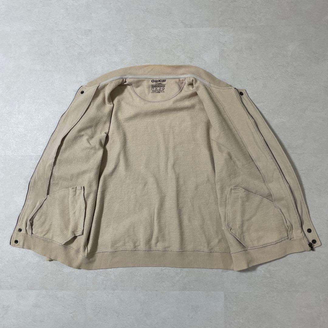 古着 OshKosh 長袖 ブルゾン サイズL ベージュ（画像 3/19）