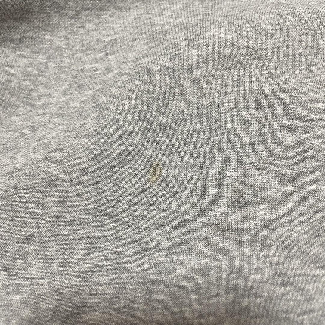 【美品】adidas レガシーサッカークラブロゴ入長袖パーカー Lサイズ グレー