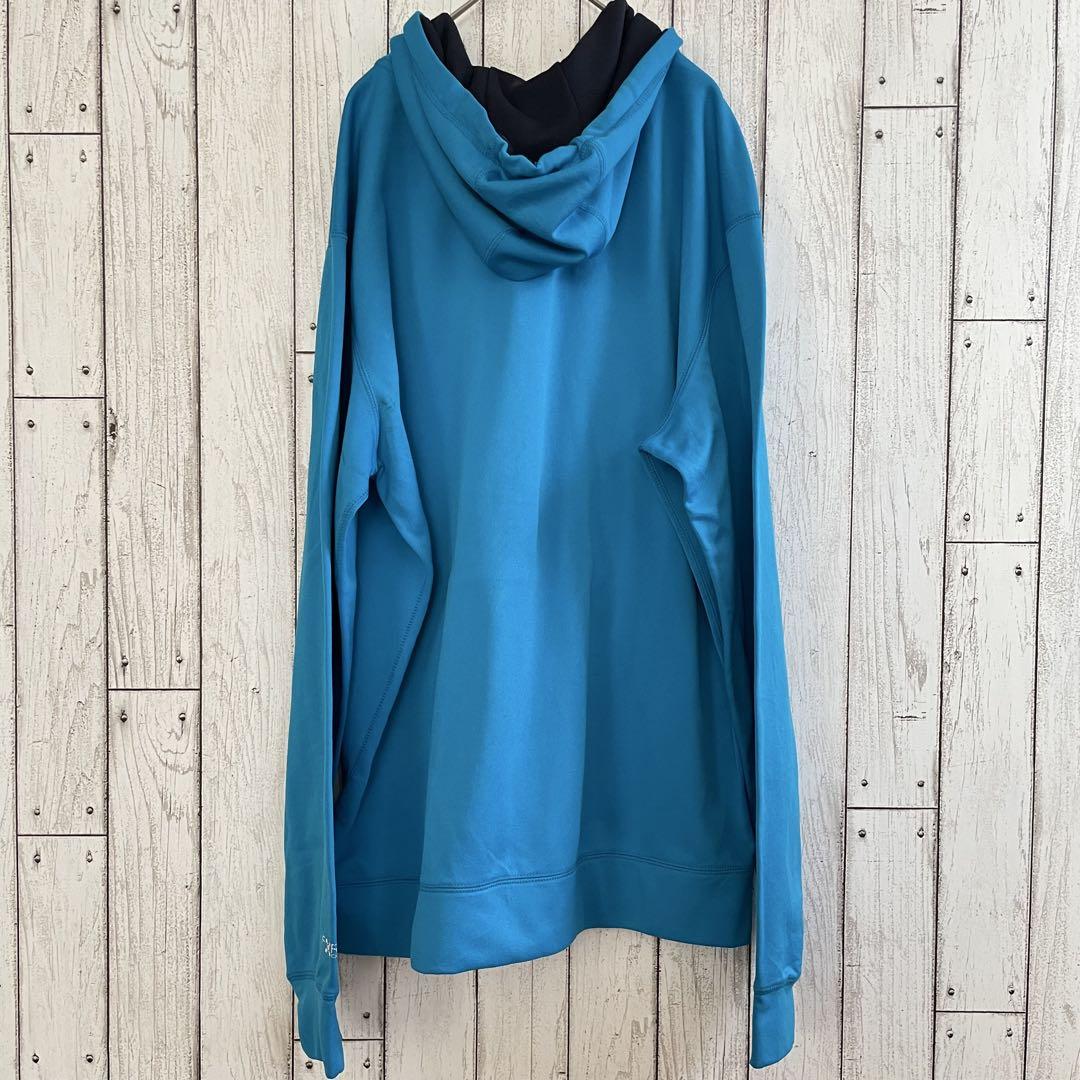 carhartt 長袖パーカー Lサイズ ブルー RELAXED FIT
