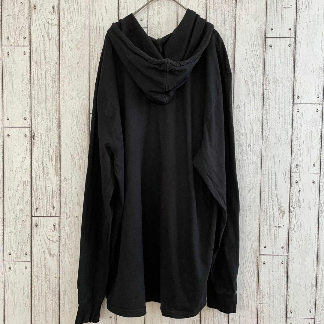 【美品】Champion チャンピオン メンズ 長袖パーカー ブラック