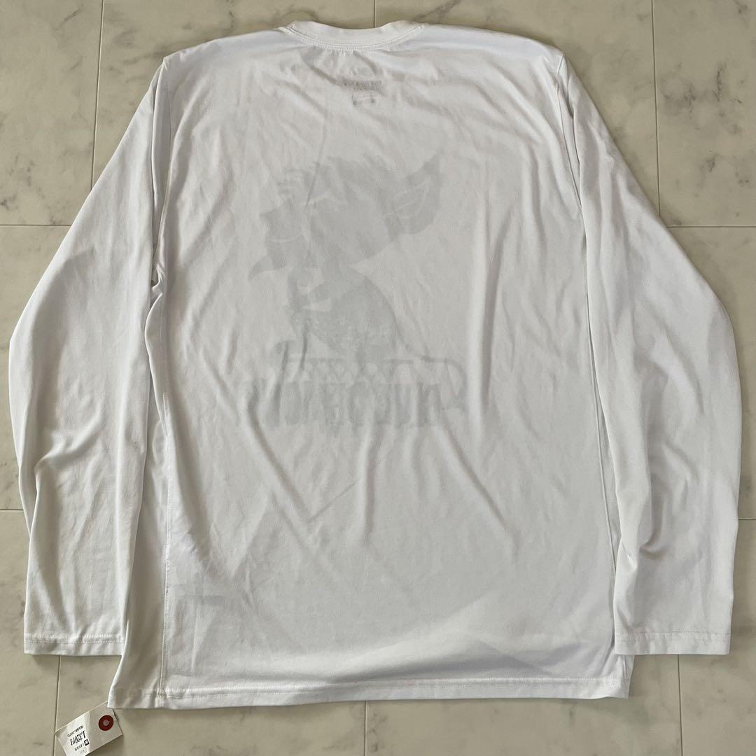 【美品】NIKE 長袖Ｔシャツ Lサイズ ホワイトDRI-FIT