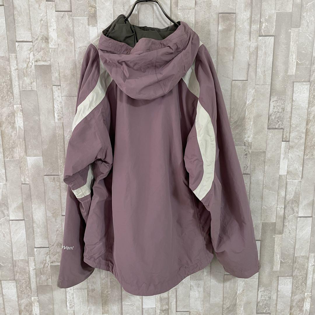 THE NORTH FACE マウンテンパーカー HYVENT L 紫色